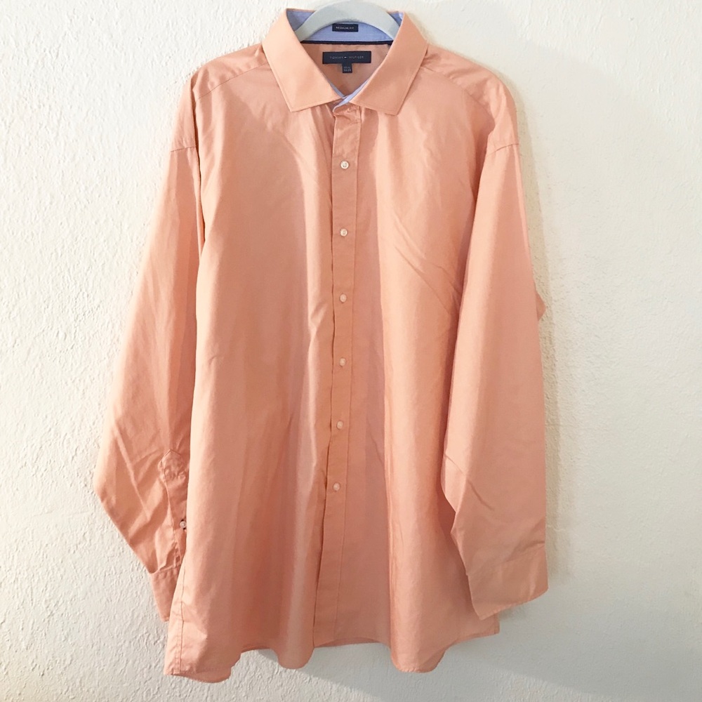 Tommy Hilfiger Regular Fit Dress Shirt Button Down